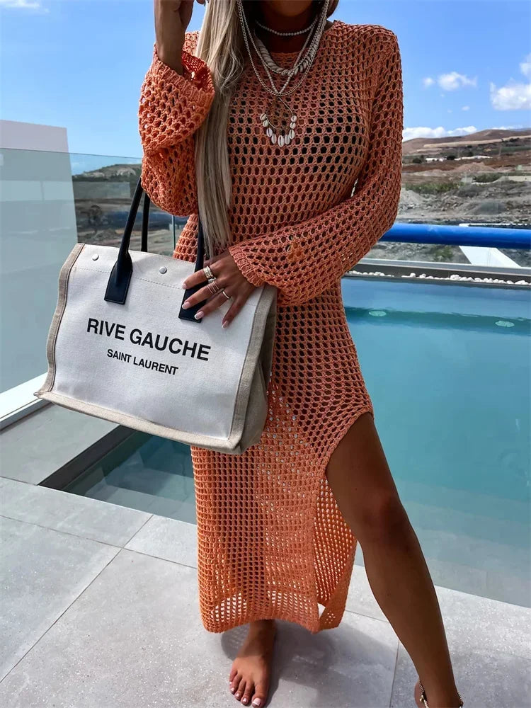 BeachGlow Mesh Dress - By VindaKant