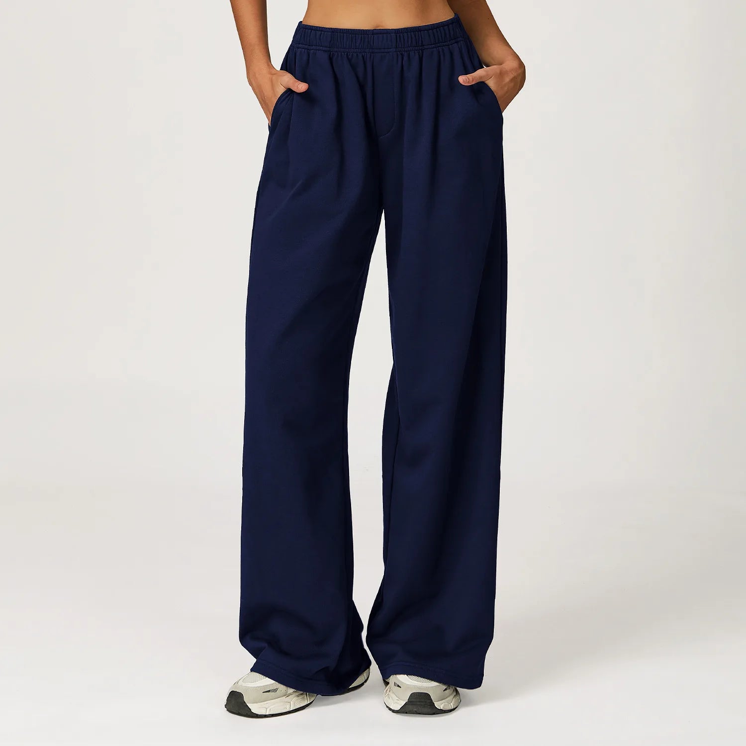 High Waist Yoga Pants Women's Winter Warm Loose Casual Pants Women Sports Pants Fitness Running Thicken Elastic Sweatpants