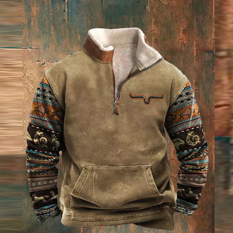 Ciepły sweter Sherpa - ModaEkspert